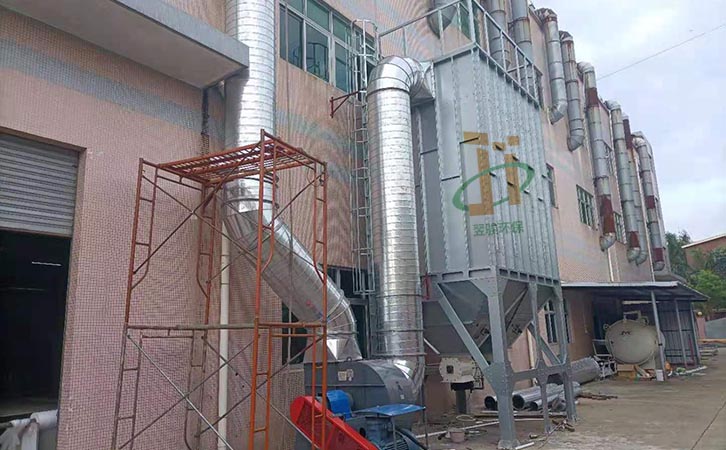 某工厂涉爆粉尘处理设备工程案例布袋除尘器