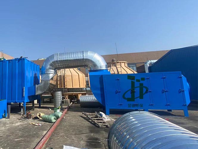 制造业工厂废气处理流程